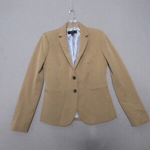 J Crew Schoolboy Blazer XXS Camel Color Preppy Academia‎ Timeless Classic Style